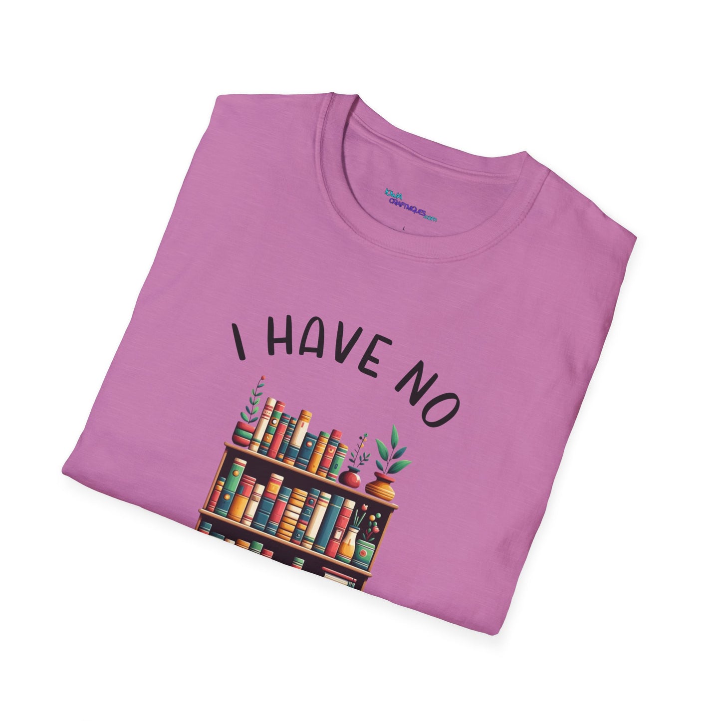 No Shelf Control Unisex Softstyle T-Shirt
