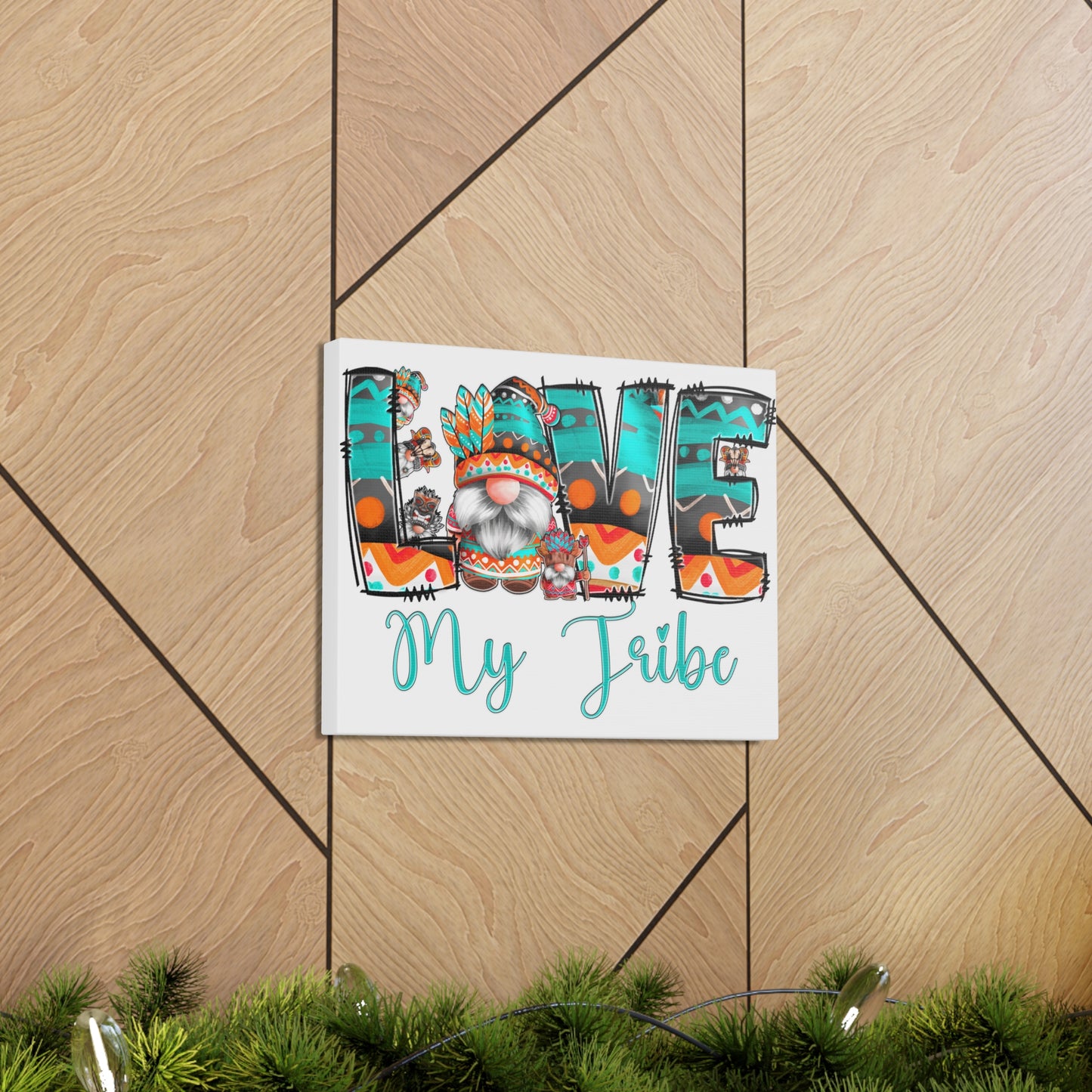 Love My Tribe Canvas Gallery Wraps