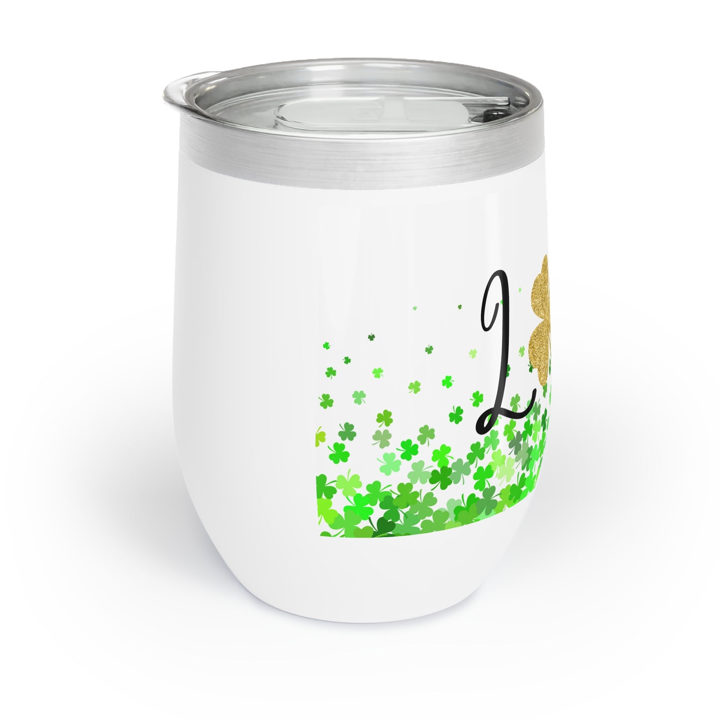 Go Luck Yourself 12oz Insulated Wine Tumbler