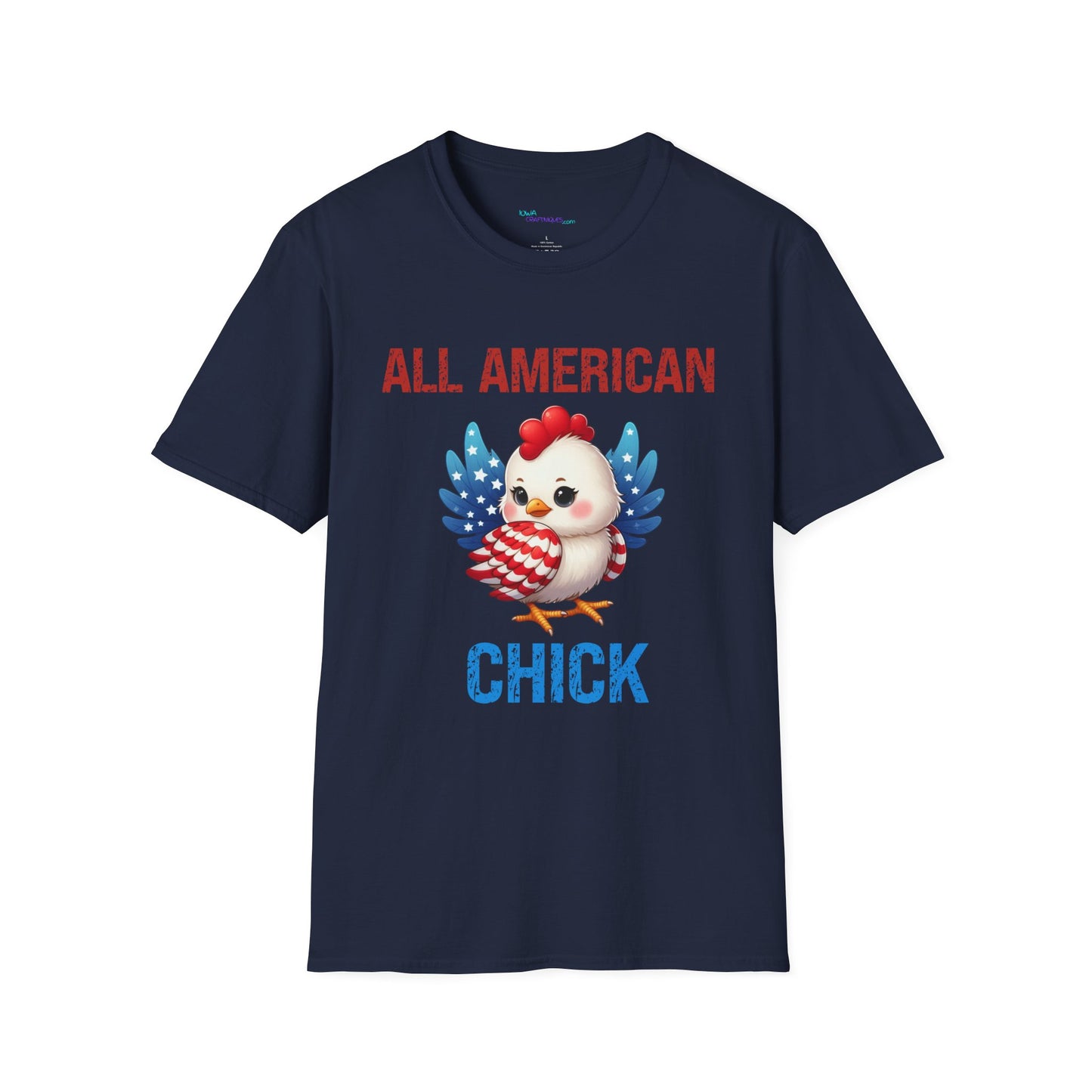 All American Chick Unisex Softstyle T -Shirt