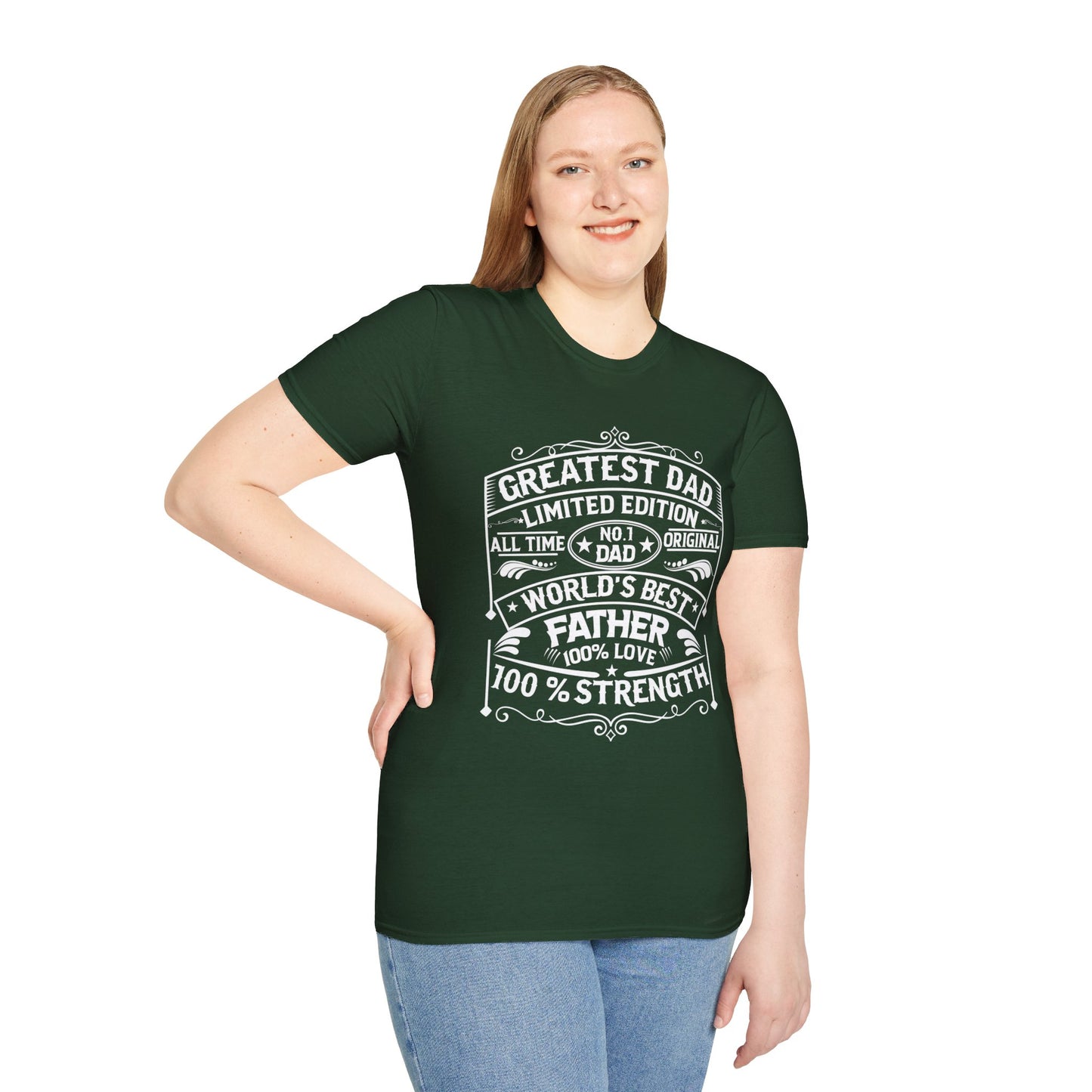Greatest Dad Limited Edition Unisex Softstyle T -Shirt