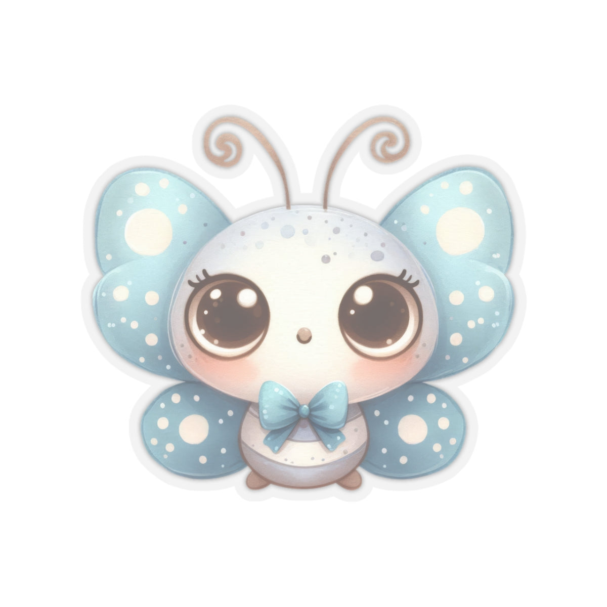 Adorable Butterfly Kiss-Cut Stickers - Cute Aesthetic Décor for Laptops and Essentials