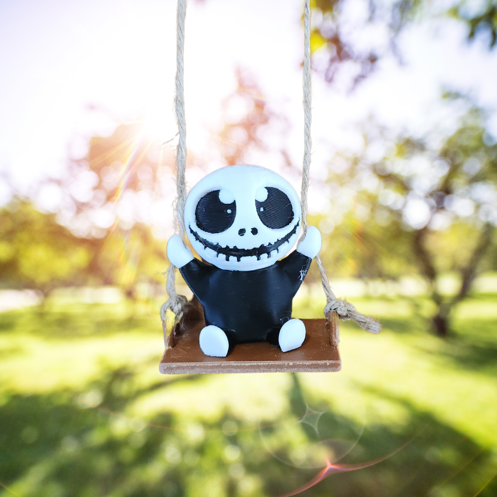 3D Printed Characters on Swings