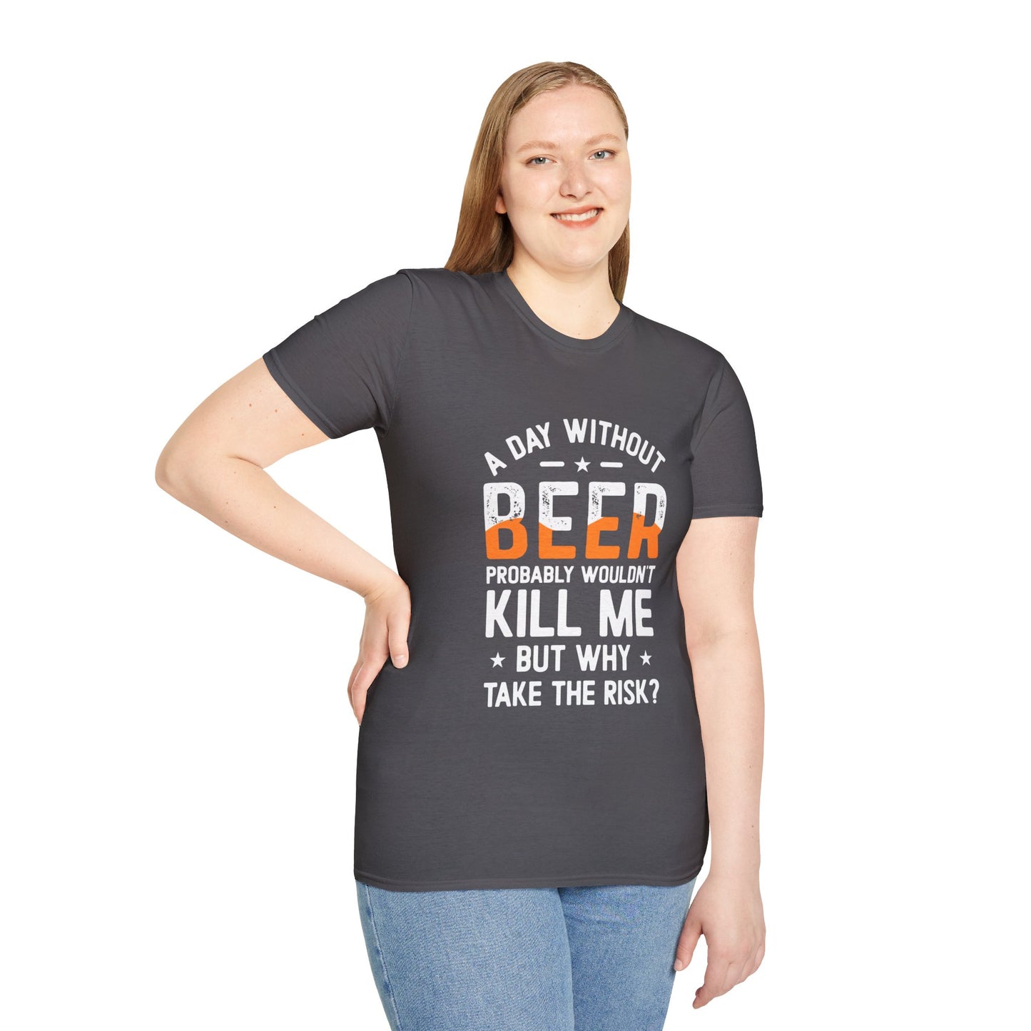 Day without Beer Unisex Softstyle T-Shirt