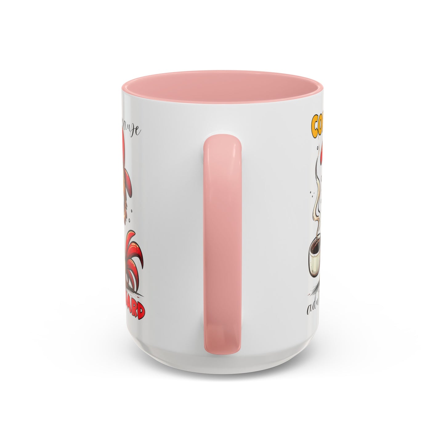 Adulting is Hard Accent Coffee Mug (11, 15oz)