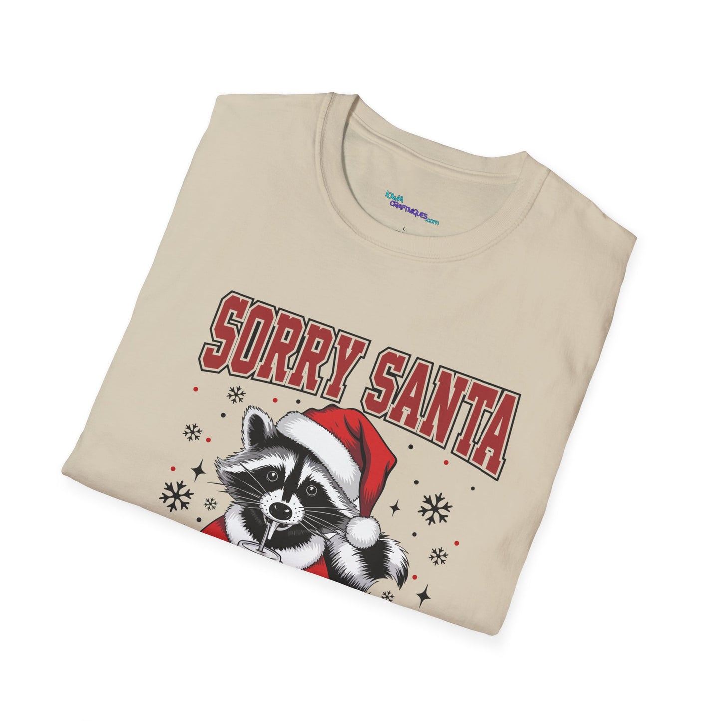 Sorry Santa I've Been Feral Unisex Softstyle T-Shirt
