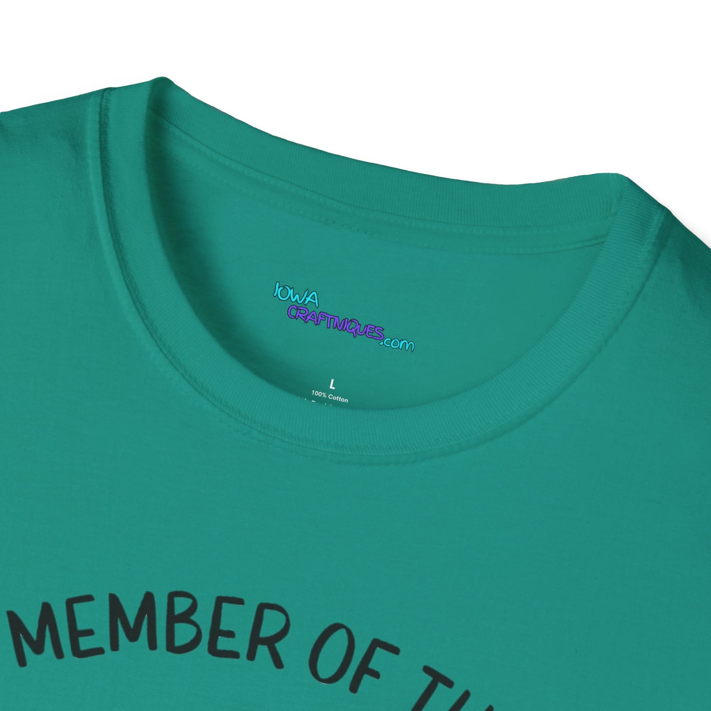 Member of Bat Sh** Crazy Club Unisex Softstyle T-Shirt