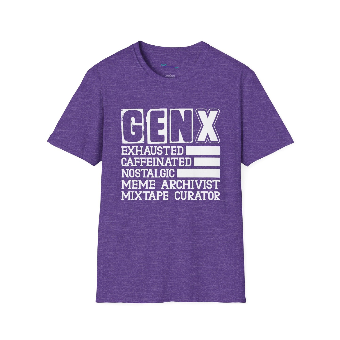 GEN X Exhausted Unisex Softstyle T-Shirt