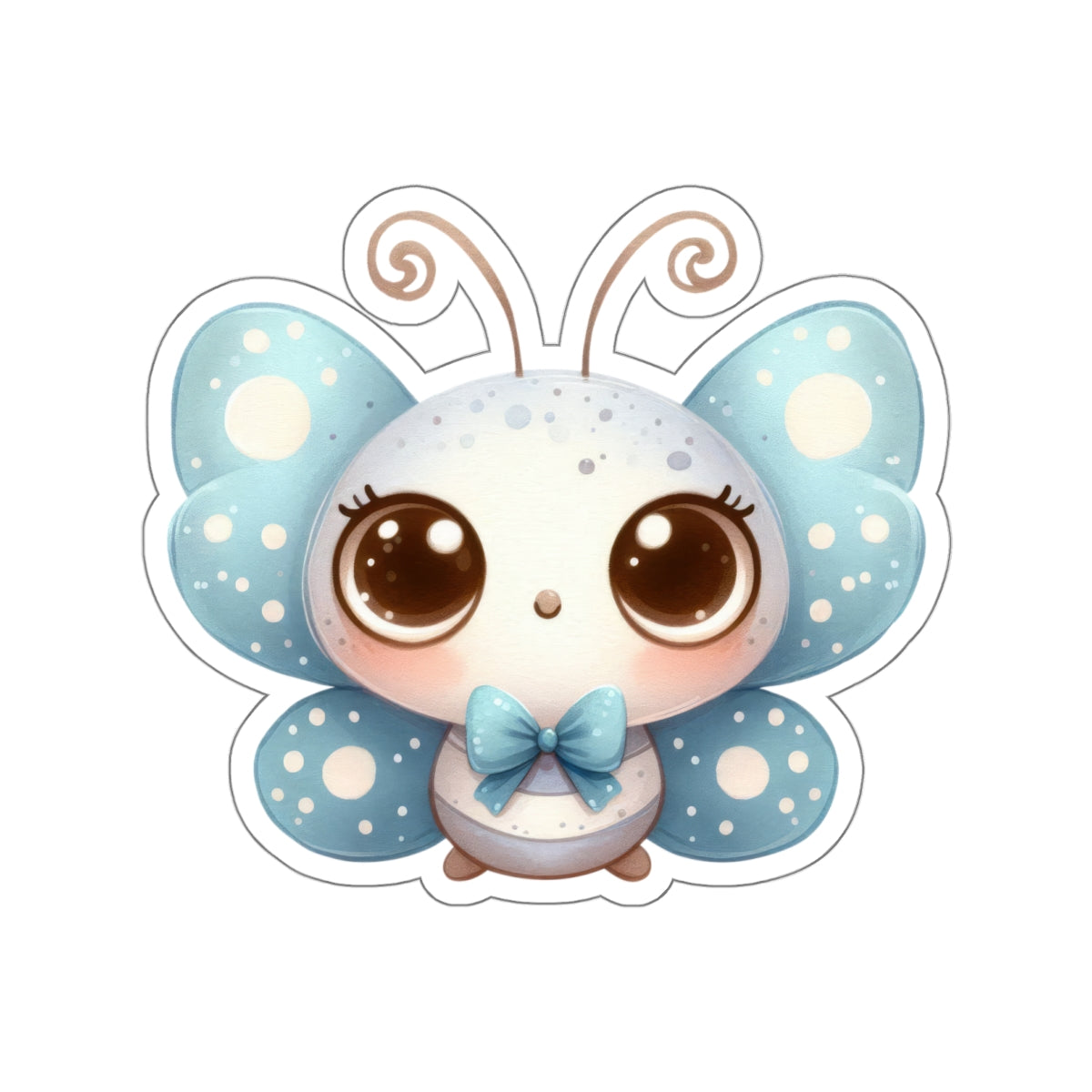 Adorable Butterfly Kiss-Cut Stickers - Cute Aesthetic Décor for Laptops and Essentials