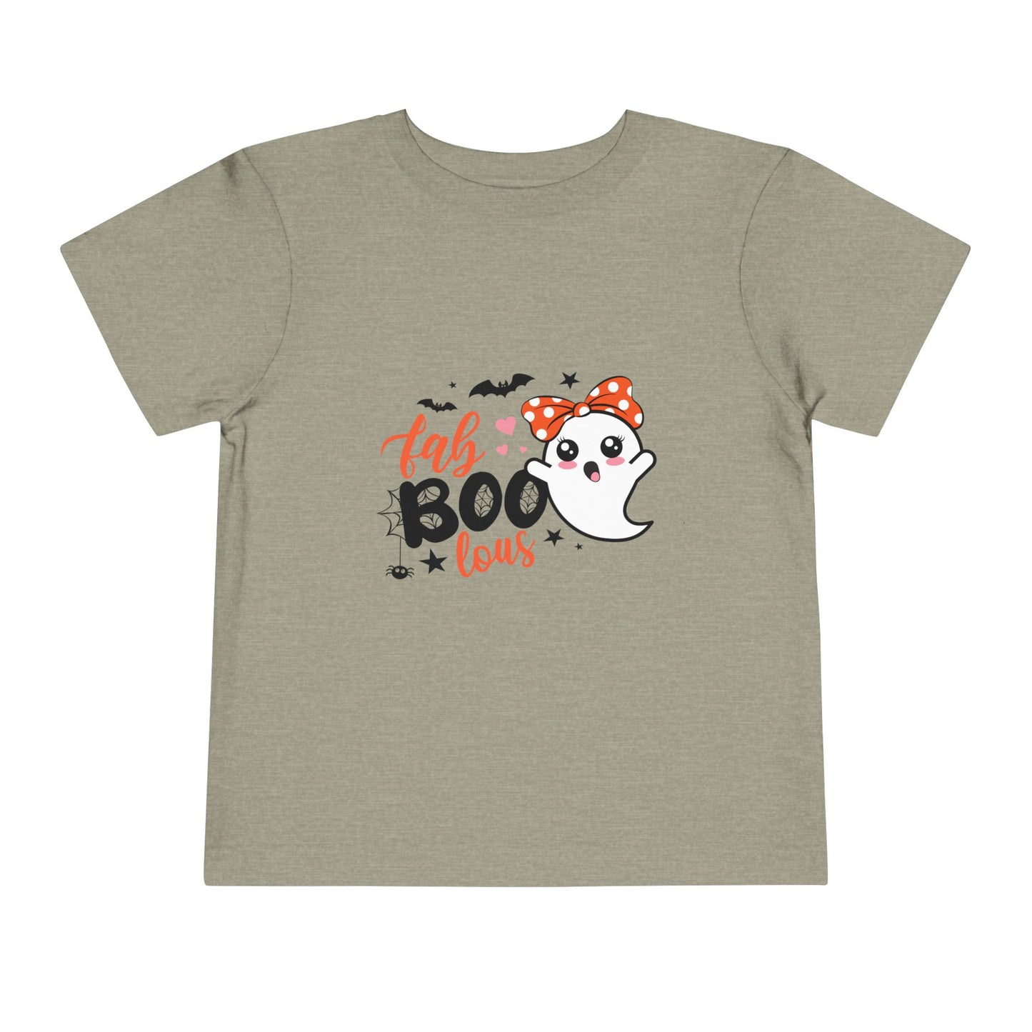 Toddler Ghost Themed Tee - Spooky Cute Halloween Shirt for Kids, Toddler Costume, Boo T-Shirt, Ghoul Shirt, Fun Fall Outfit