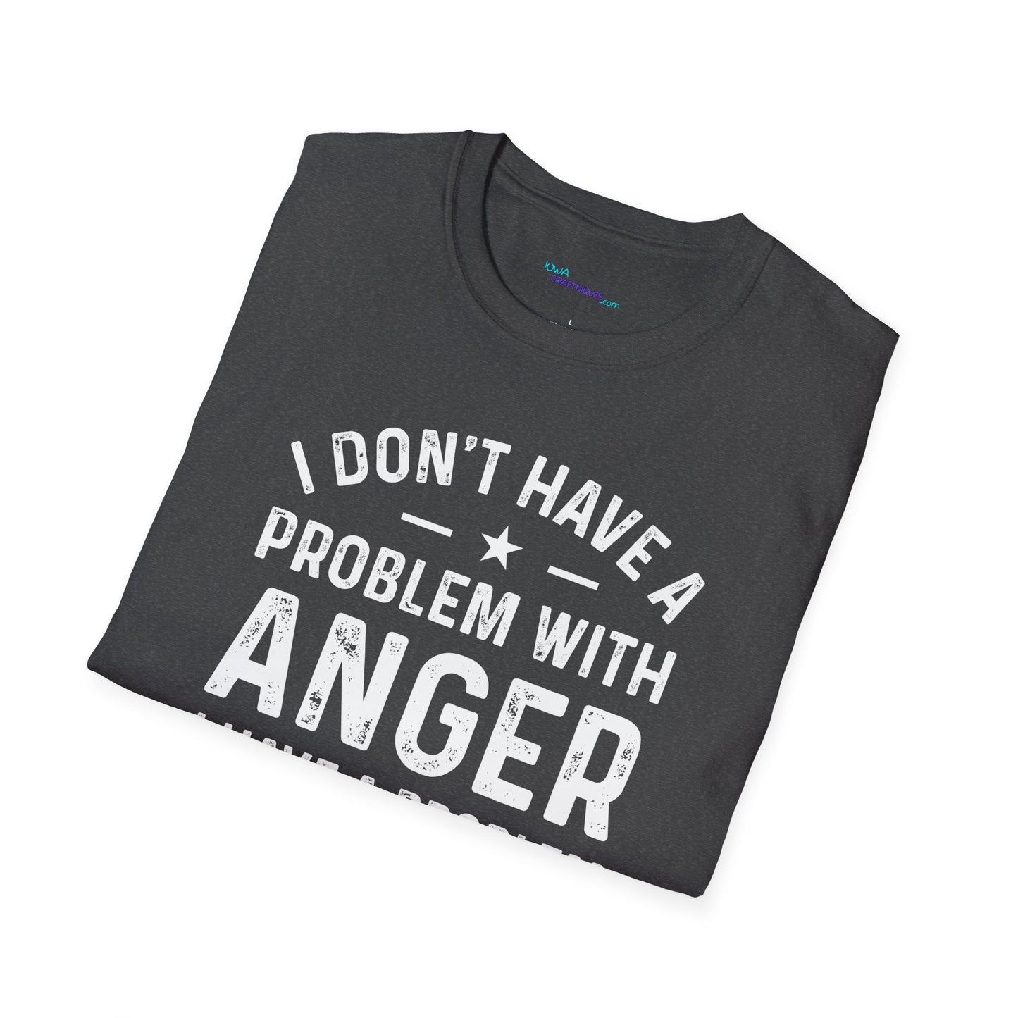 Anger Problem Unisex Softstyle T-Shirt