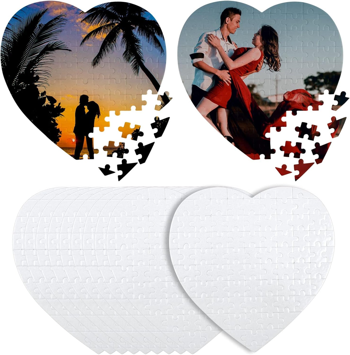 Customize Heart Puzzles