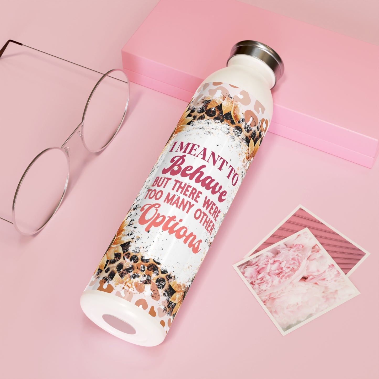 Behave Slim Water Bottle