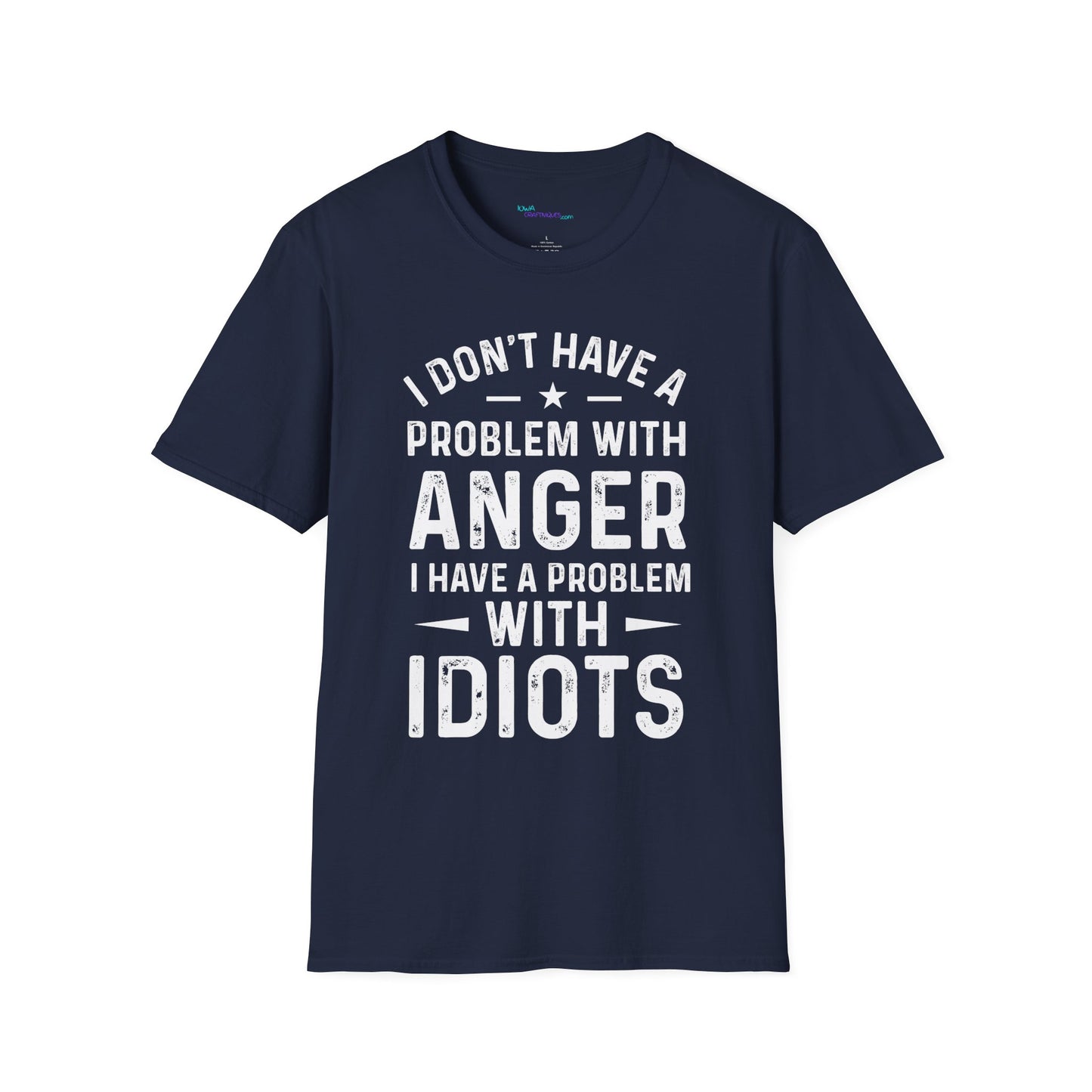 Anger Problem Unisex Softstyle T-Shirt