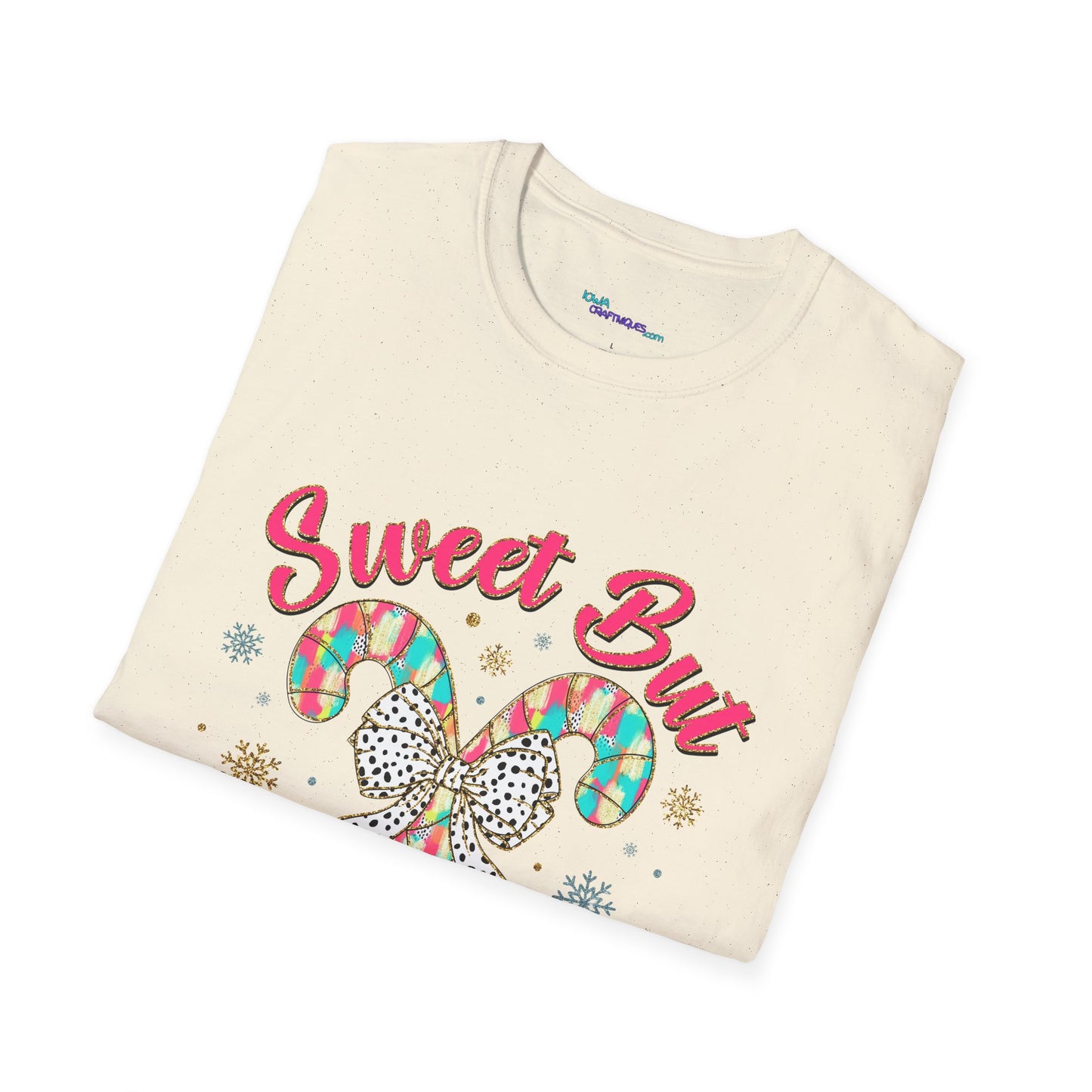 Sweet But Twisted Unisex Softstyle T-Shirt – Fun Holiday Graphic Tee