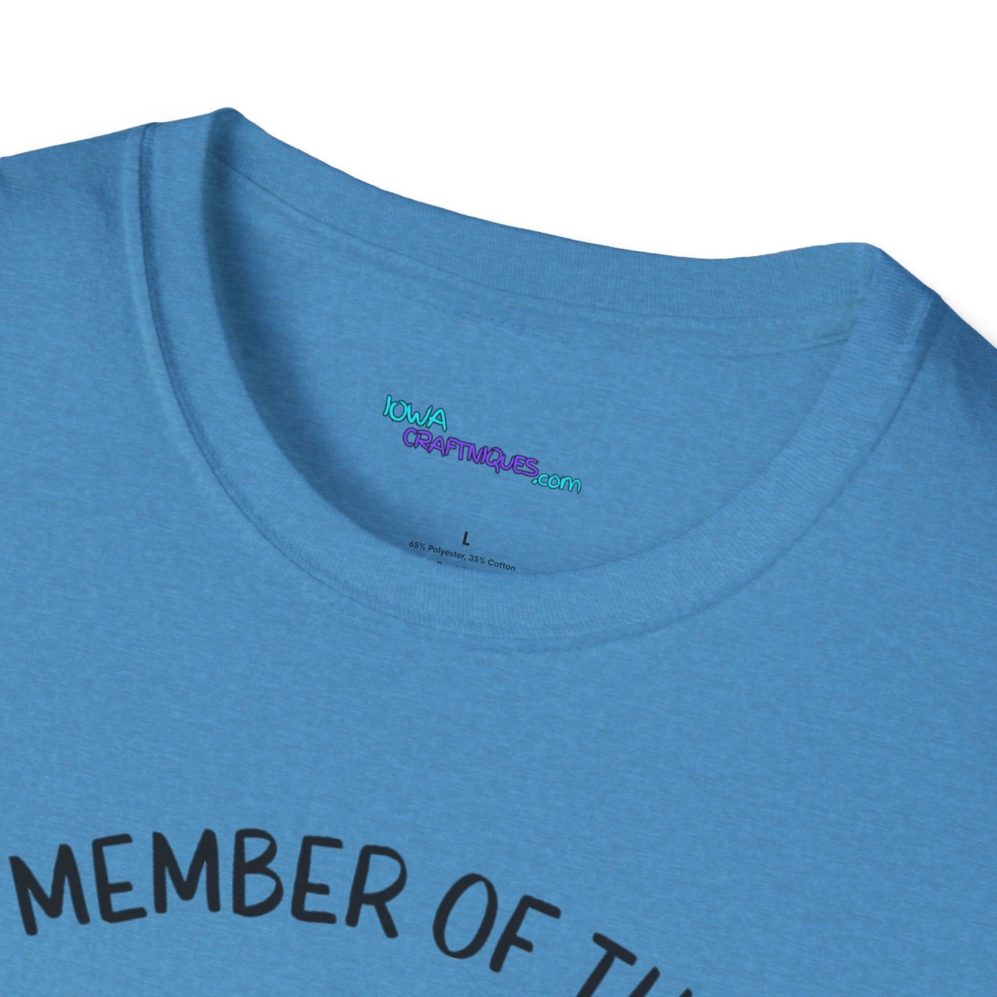 Member of Bat Sh** Crazy Club Unisex Softstyle T-Shirt
