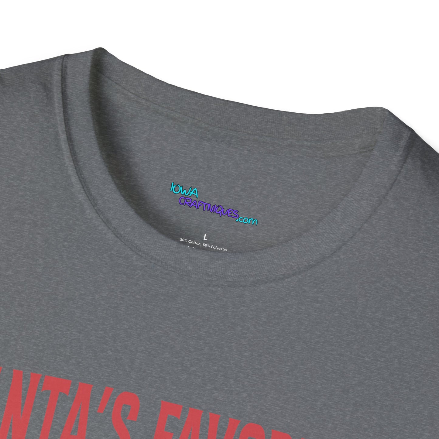 Santa's Favorite Hot Mess Unisex Softstyle T-Shirt
