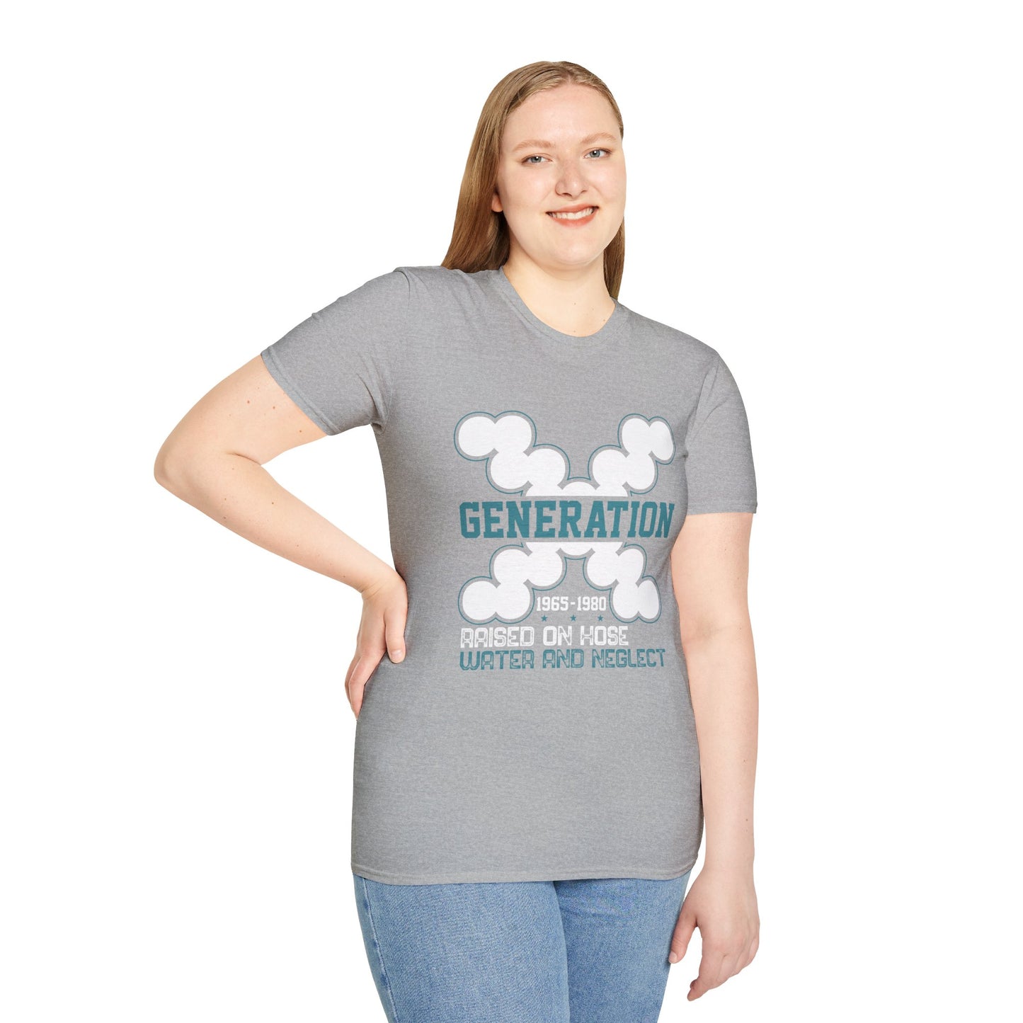 GEN X Water hose and Neglect Unisex Softstyle T-Shirt