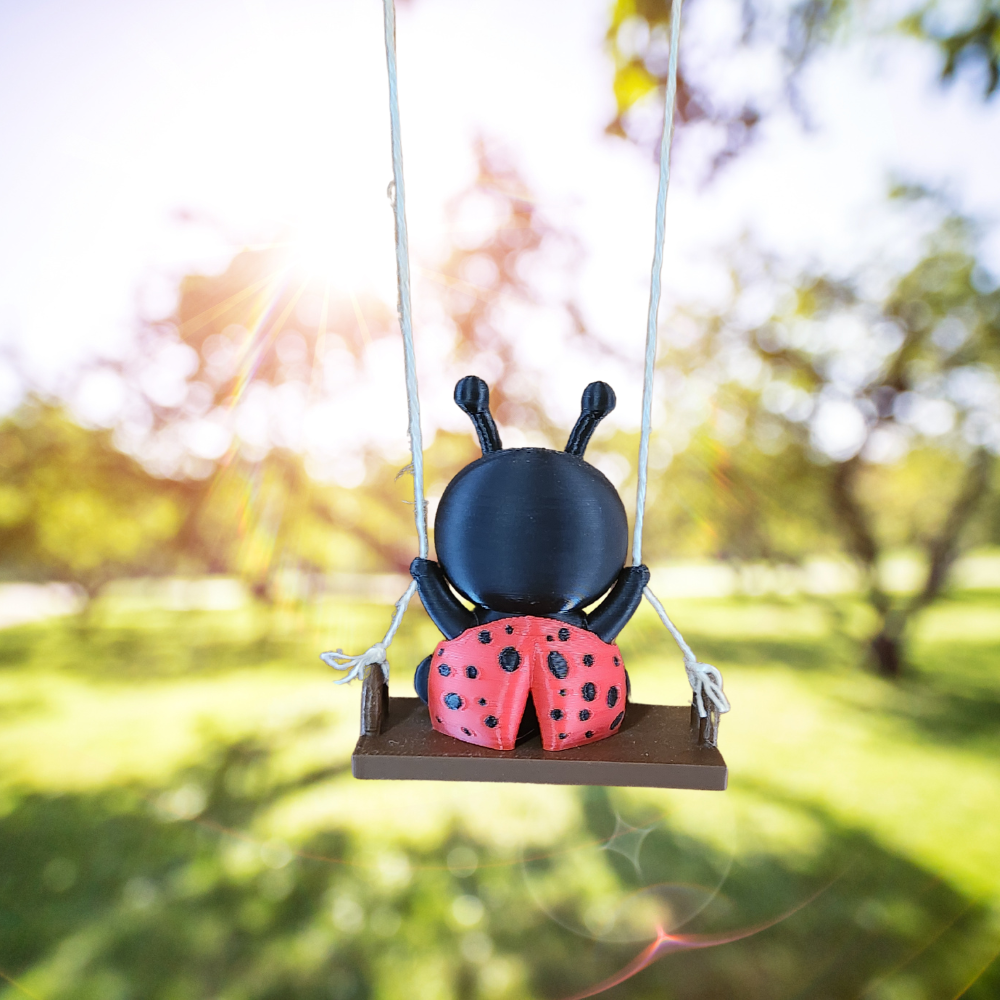 3D Printed Characters on Swings