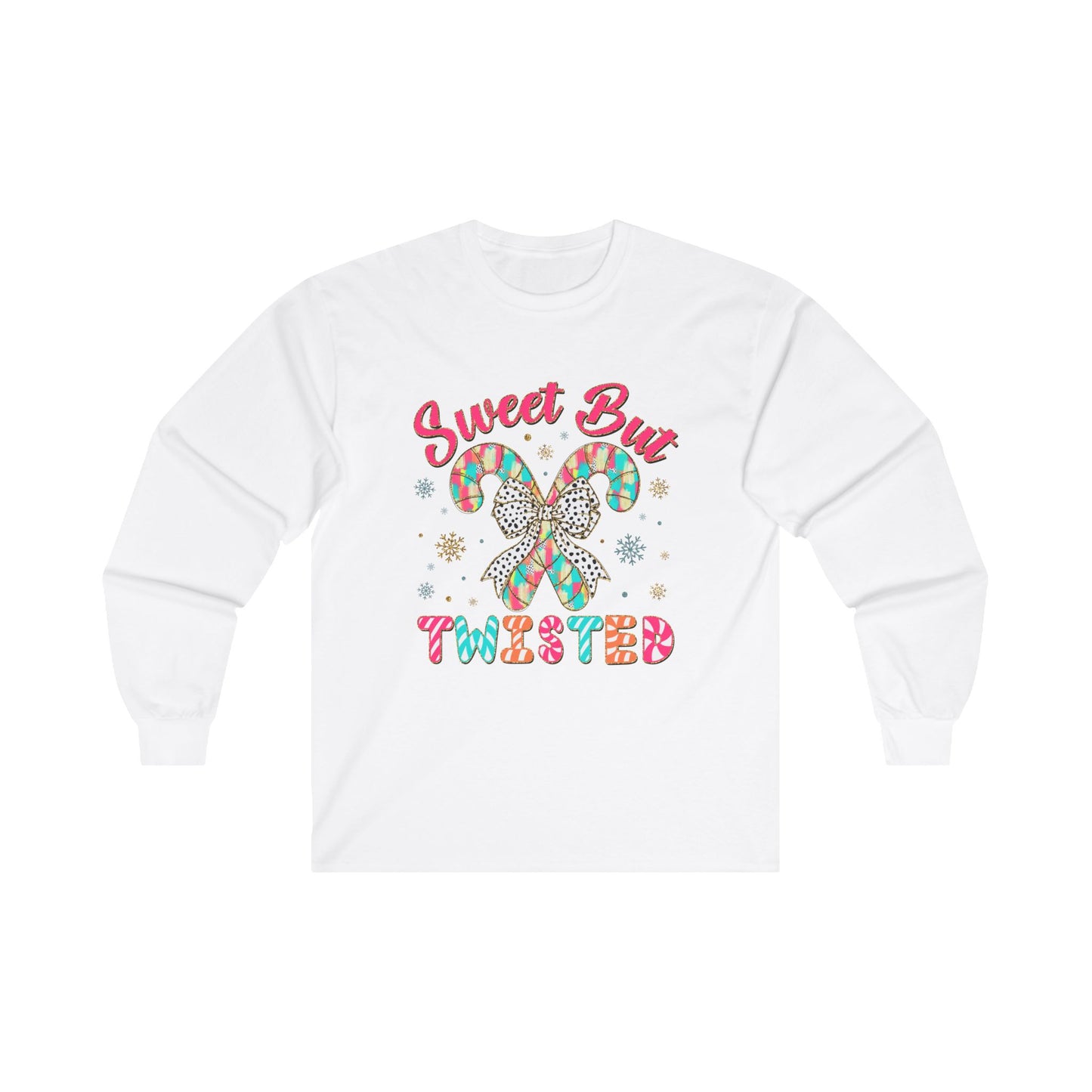 Sweet But Twisted Long Sleeve Tee - Fun Holiday Apparel for Christmas Celebrations