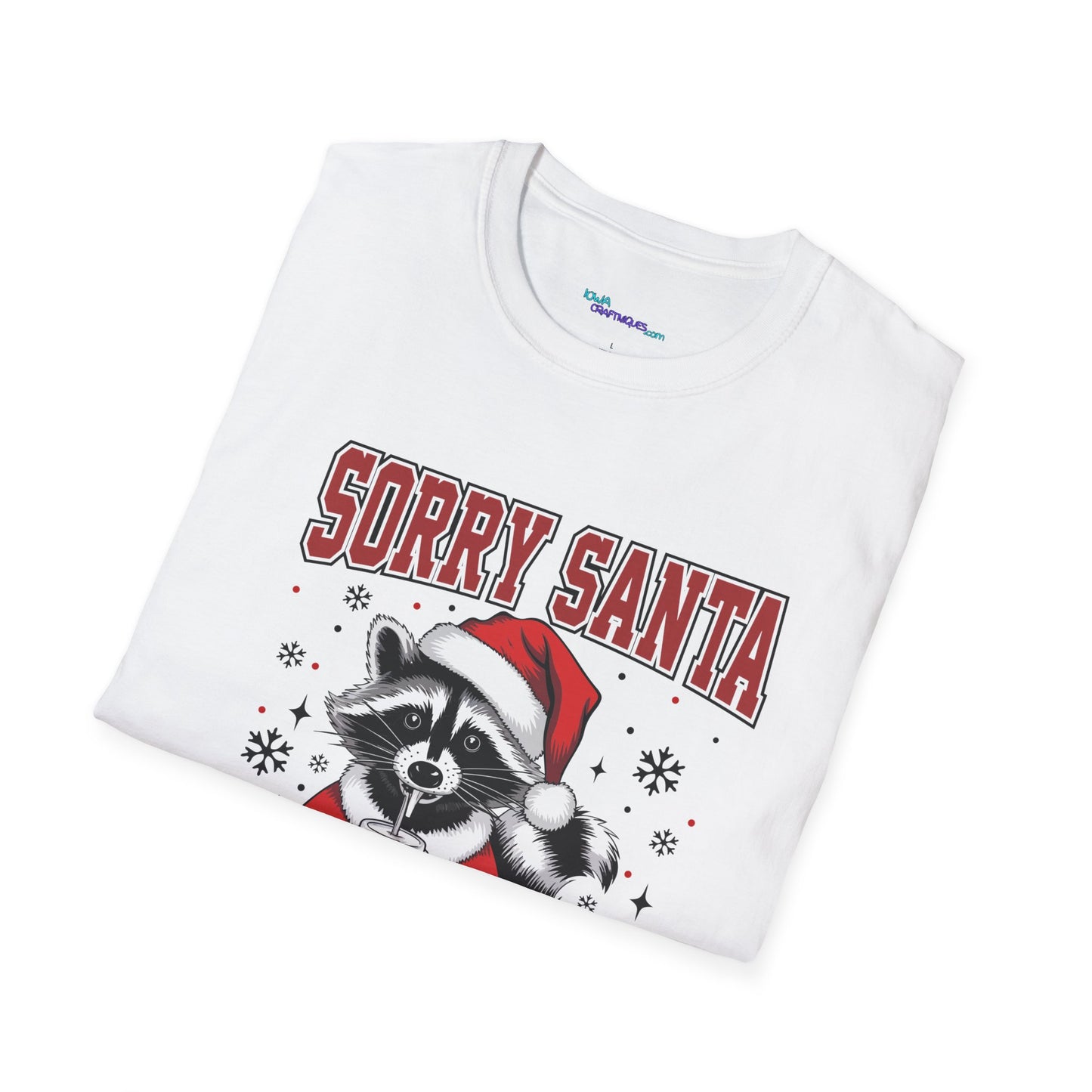 Sorry Santa I've Been Feral Unisex Softstyle T-Shirt