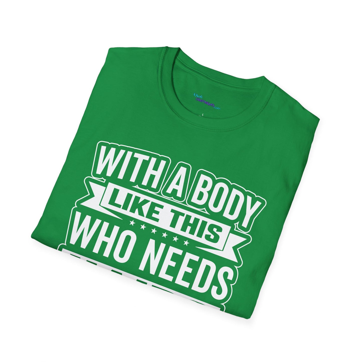 Who Needs Hair Unisex Softstyle T-Shirt
