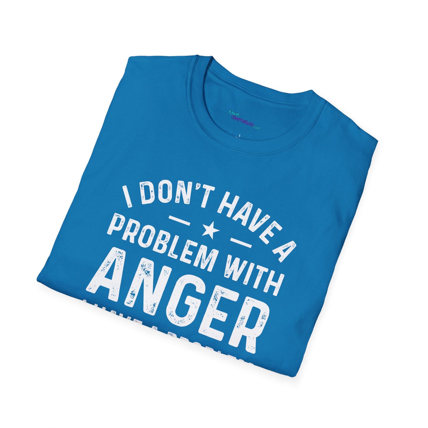 Anger Problem Unisex Softstyle T-Shirt