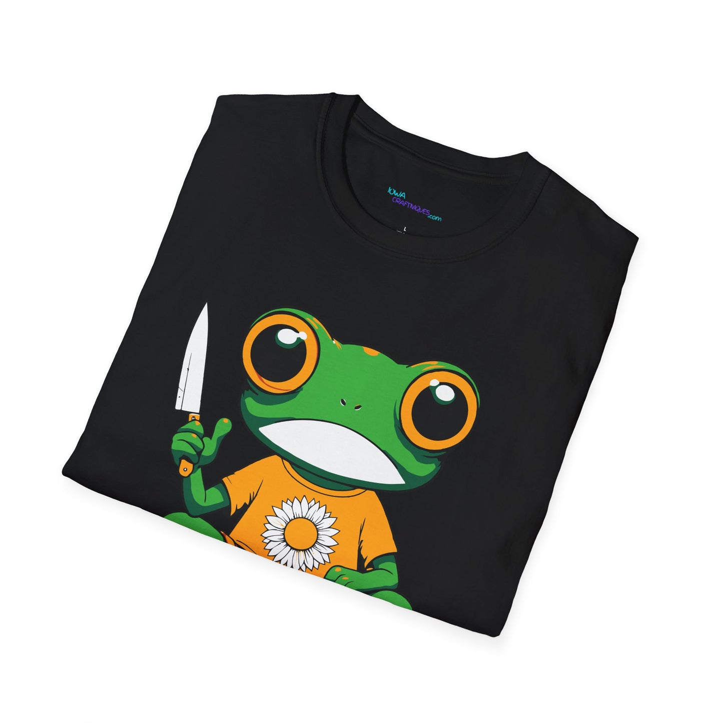 Don't Test Me Frog Unisex Softstyle T-Shirt