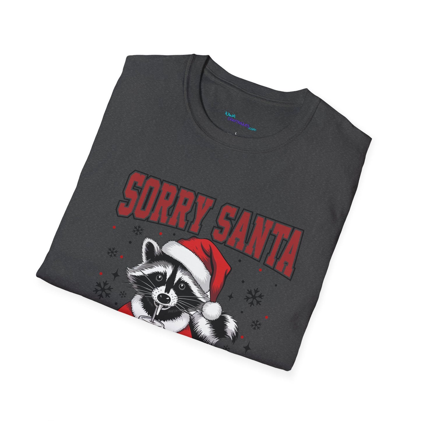 Sorry Santa I've Been Feral Unisex Softstyle T-Shirt