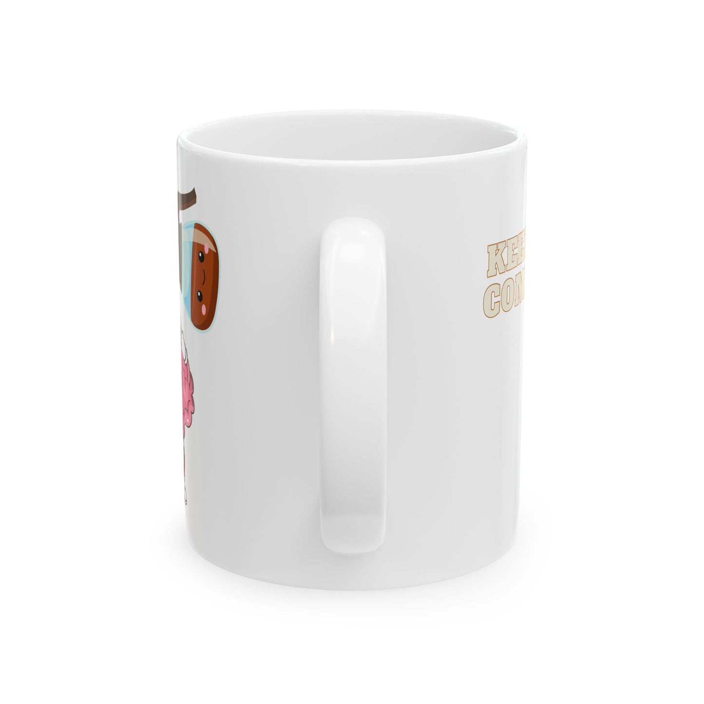 Funny Ceramic Mug - 'Keep It Coming' - 11oz & 15oz