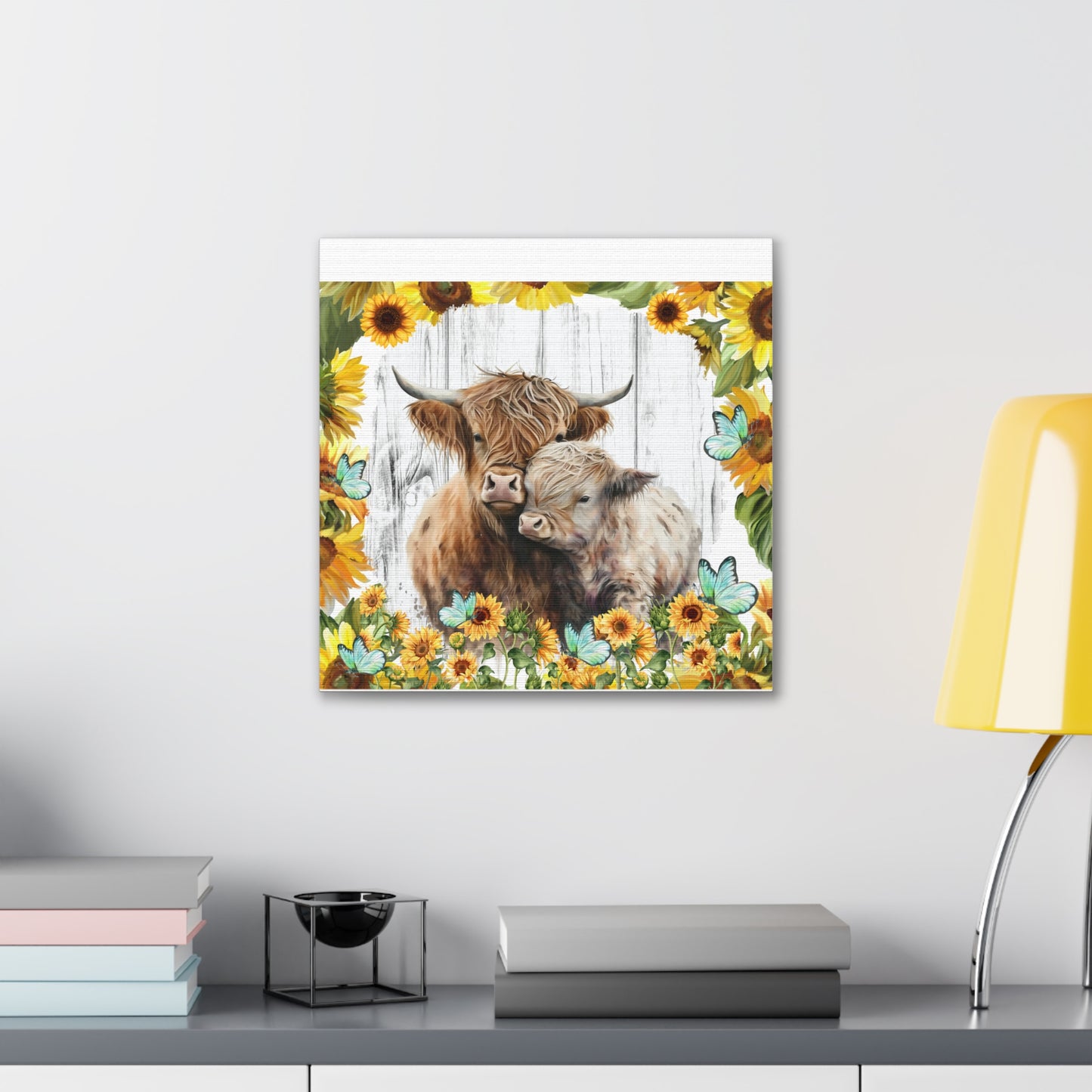 Highland Cows Canvas Gallery Wraps