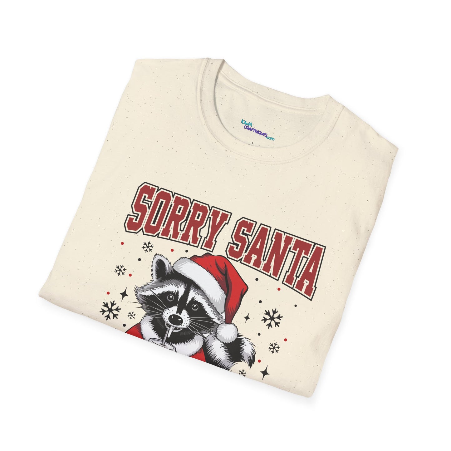 Sorry Santa I've Been Feral Unisex Softstyle T-Shirt