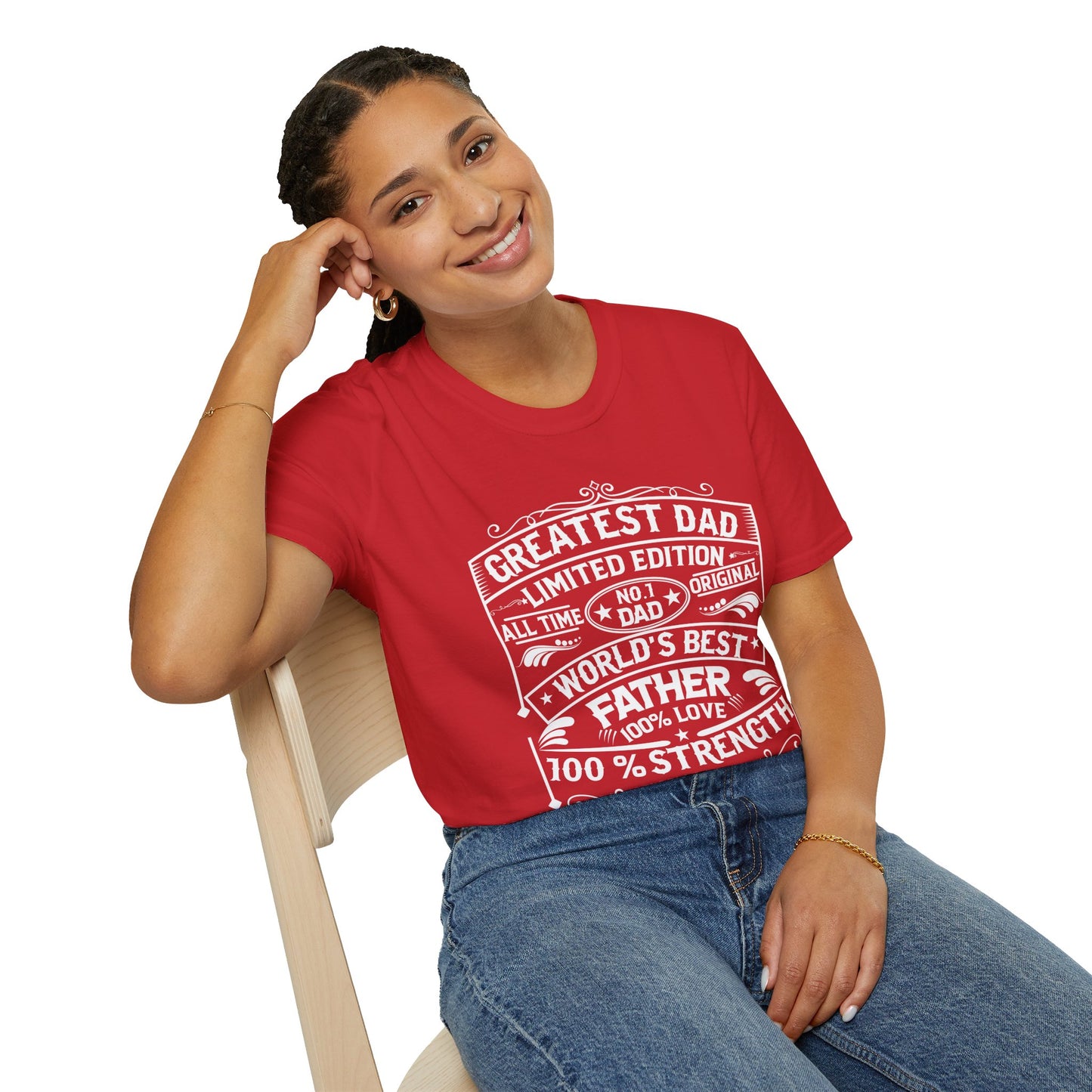Greatest Dad Limited Edition Unisex Softstyle T -Shirt