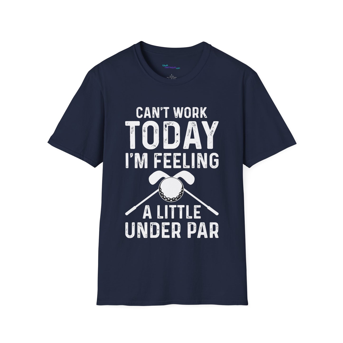Under Par Unisex Softstyle T-Shirt