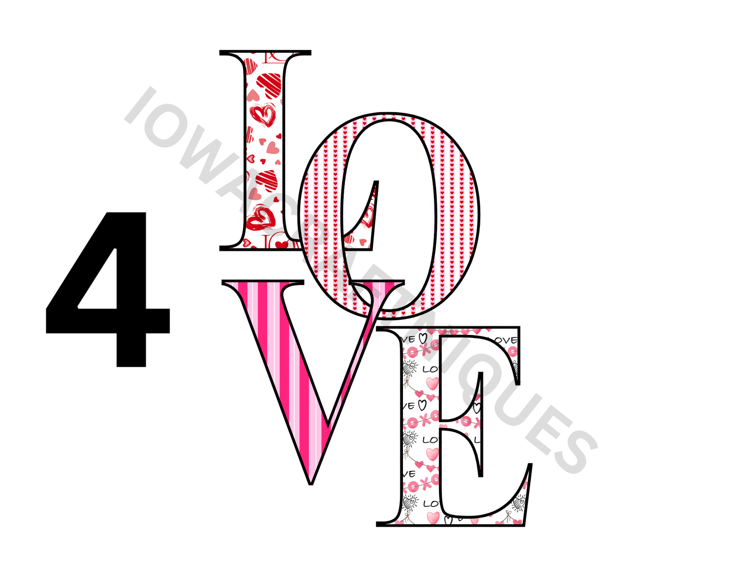 Love Print, ready to press
