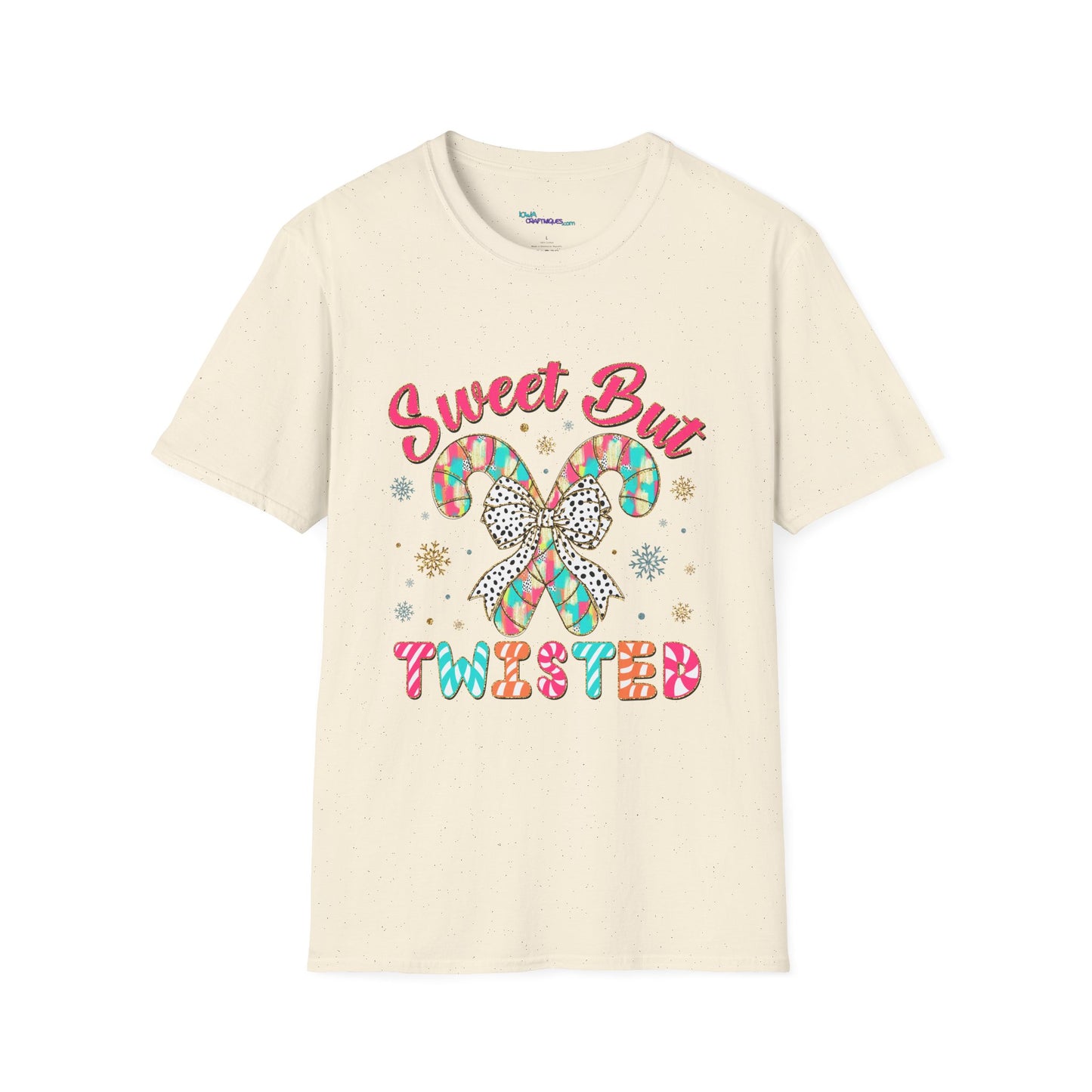 Sweet But Twisted Unisex Softstyle T-Shirt – Fun Holiday Graphic Tee