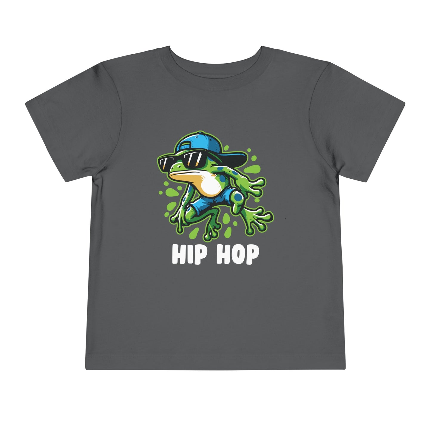 Hip Hop Frog Toddler Short Sleeve Tee