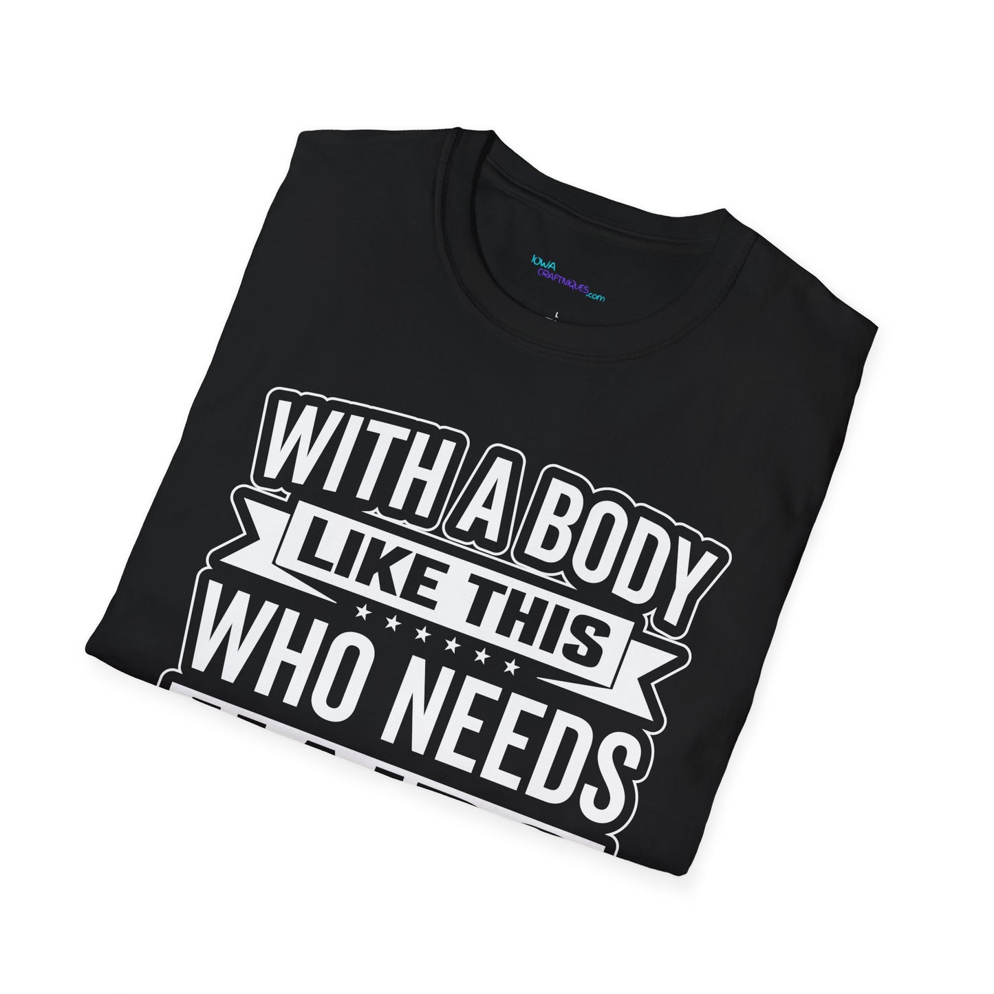 Who Needs Hair Unisex Softstyle T-Shirt
