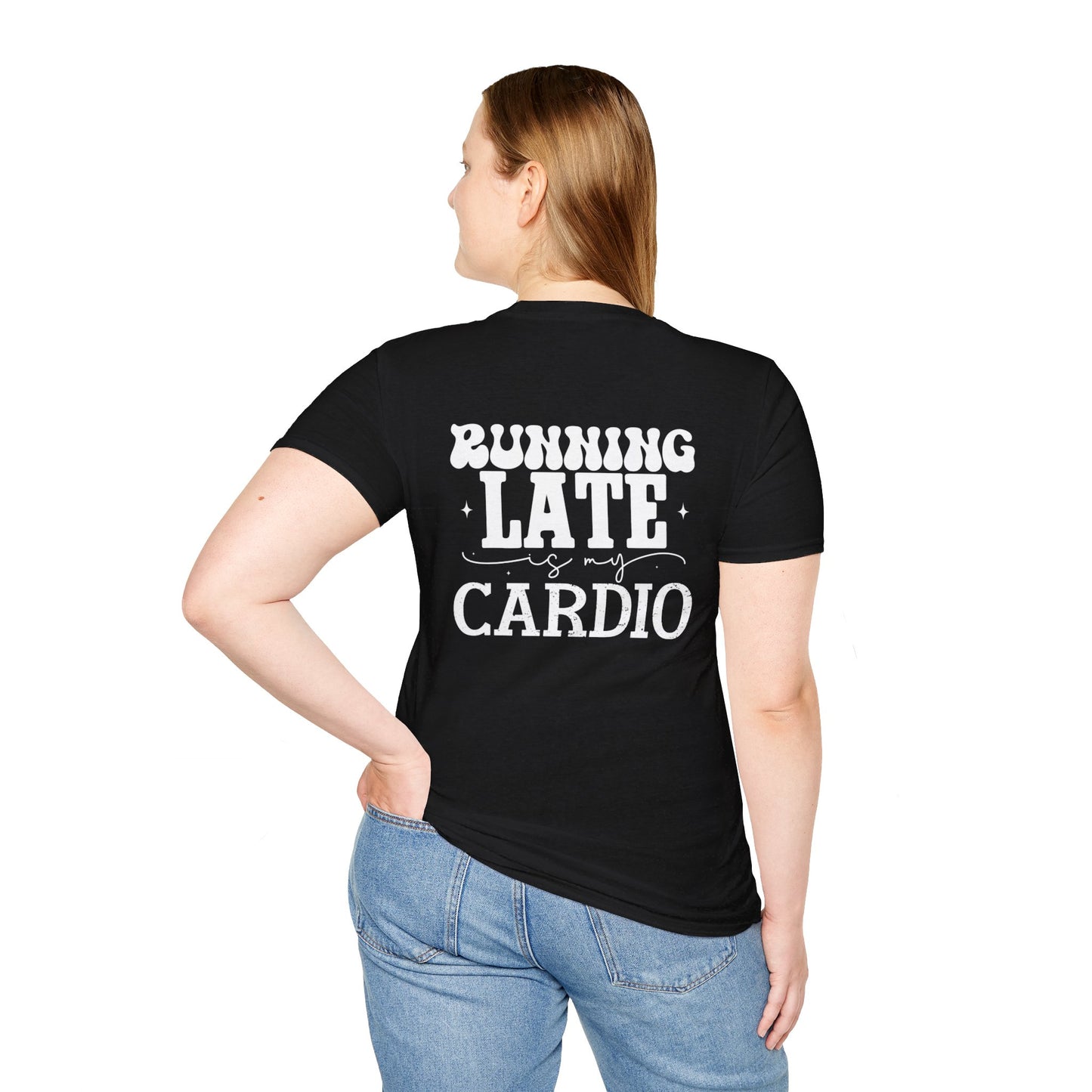 Running Late Unisex Softstyle T-Shirt