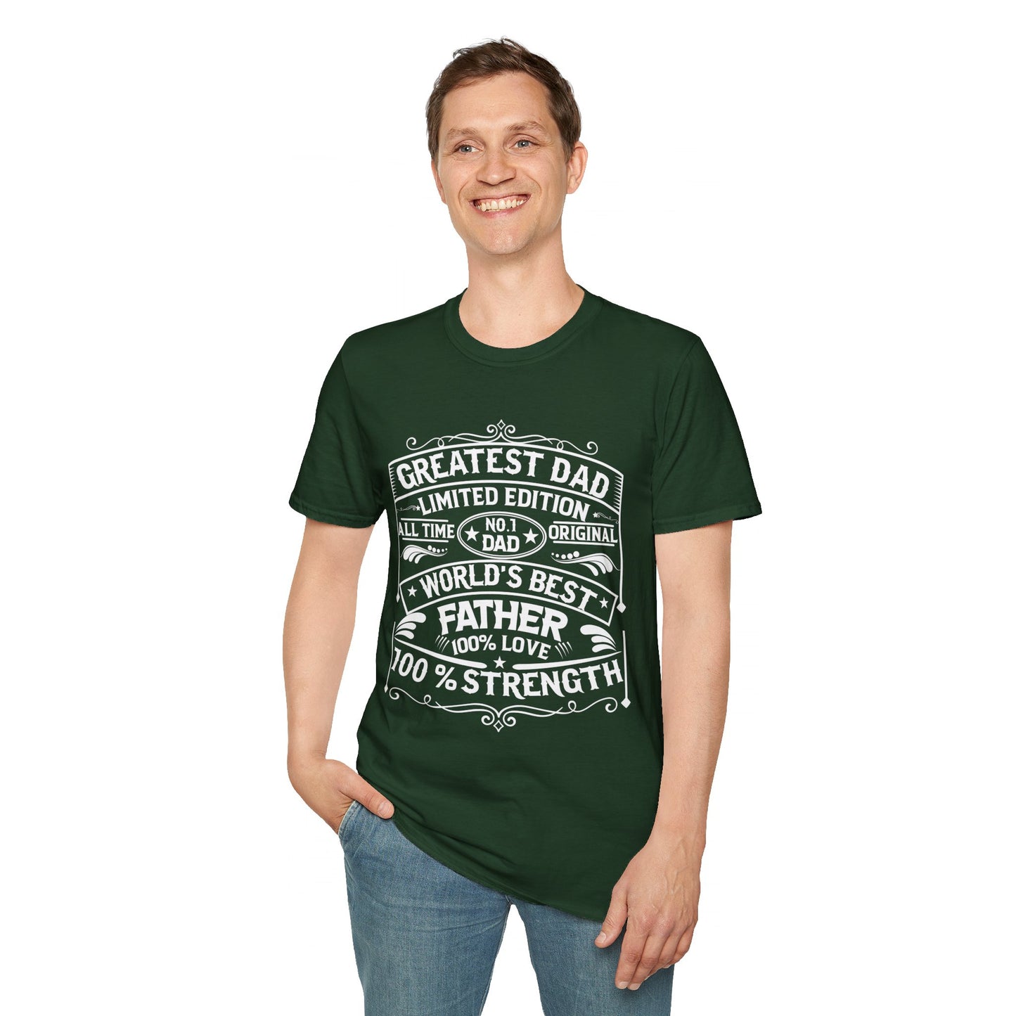 Greatest Dad Limited Edition Unisex Softstyle T -Shirt