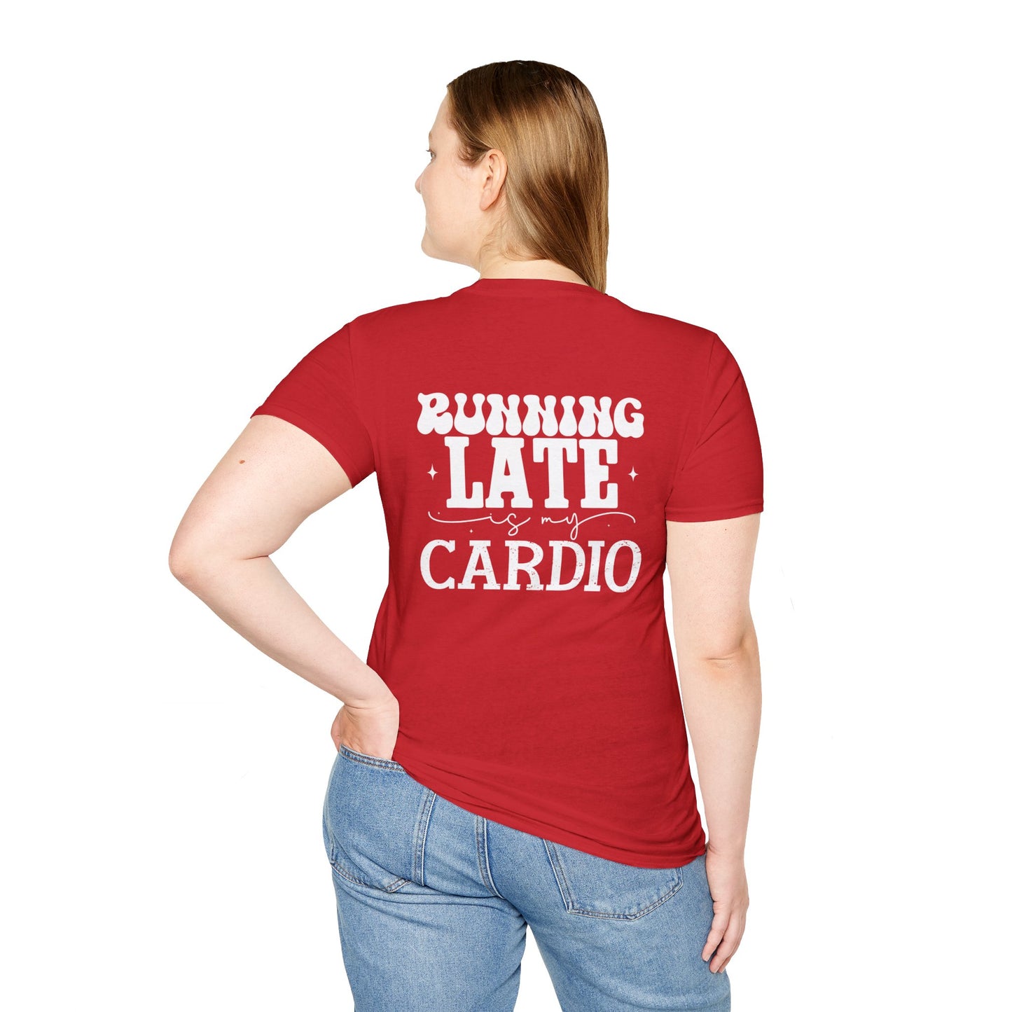 Running Late Unisex Softstyle T-Shirt