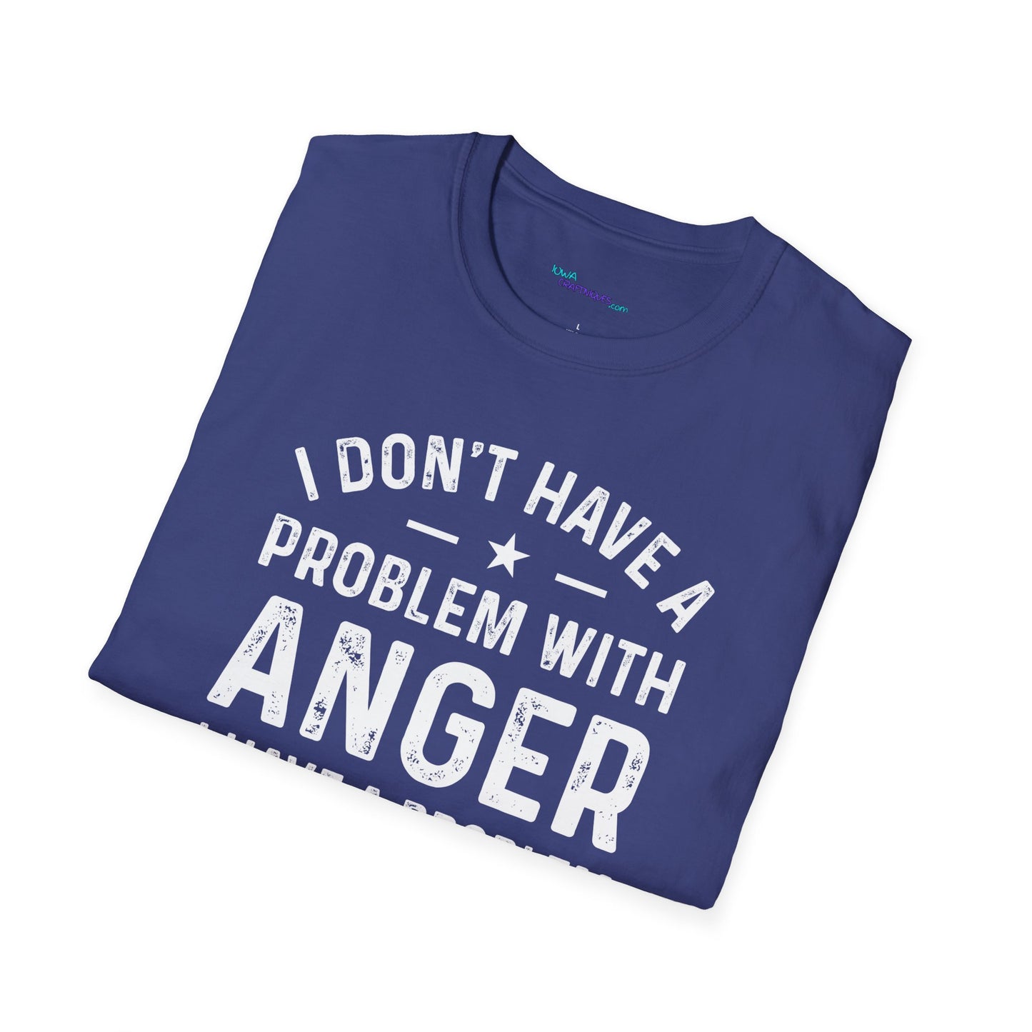 Anger Problem Unisex Softstyle T-Shirt