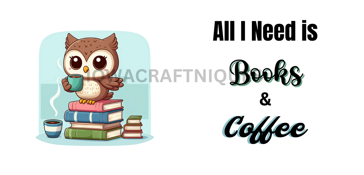 Books and Coffee Owl download