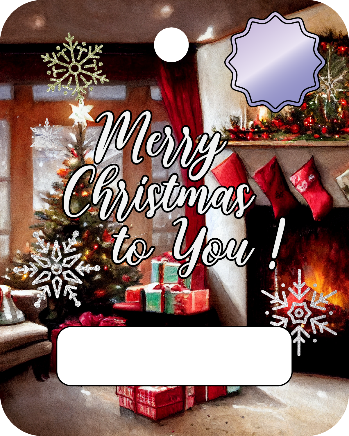 Christmas plastic pouch Money Holders