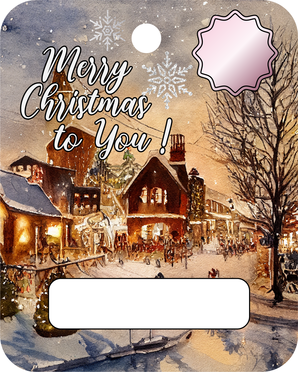 Christmas plastic pouch Money Holders