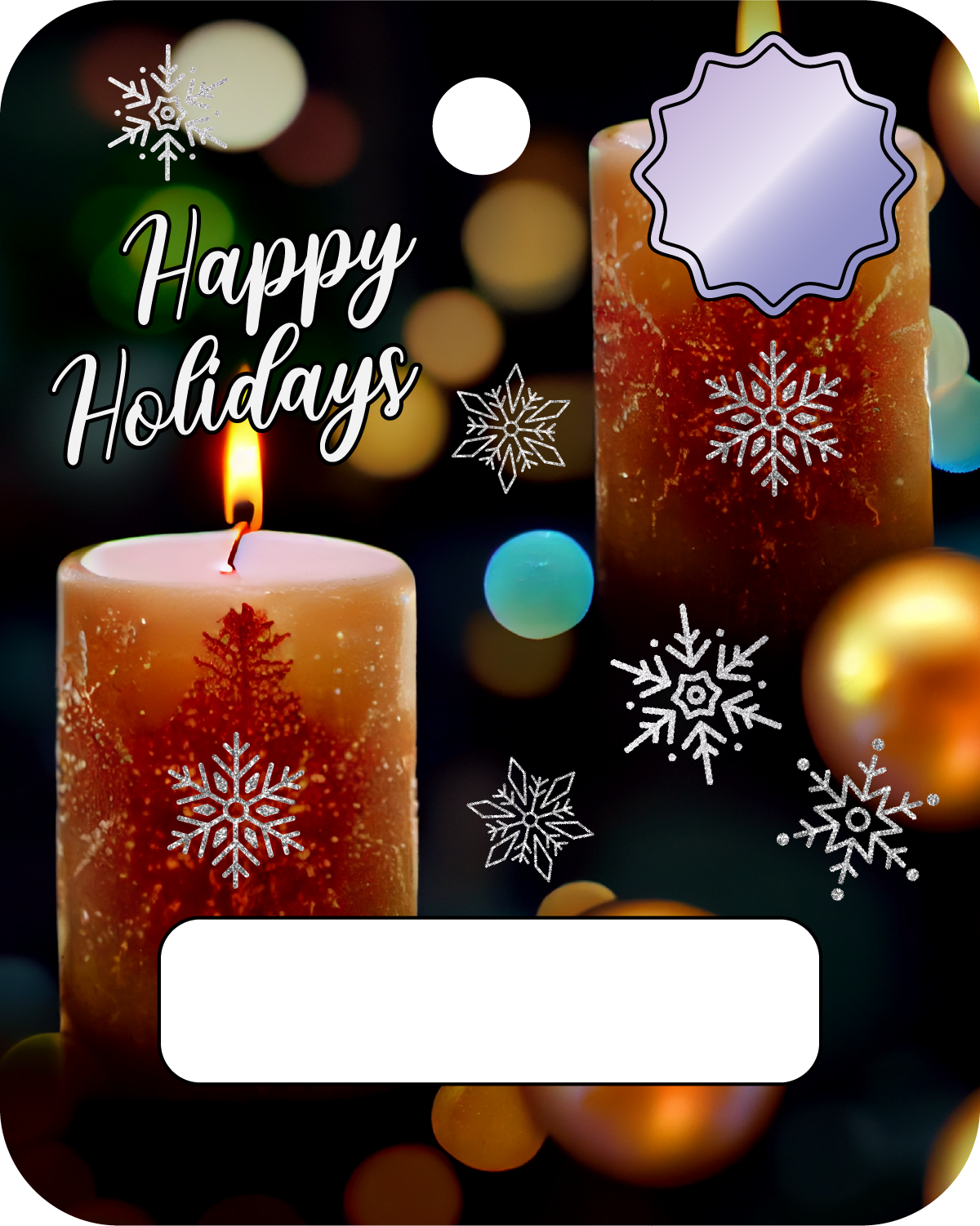 Christmas plastic pouch Money Holders