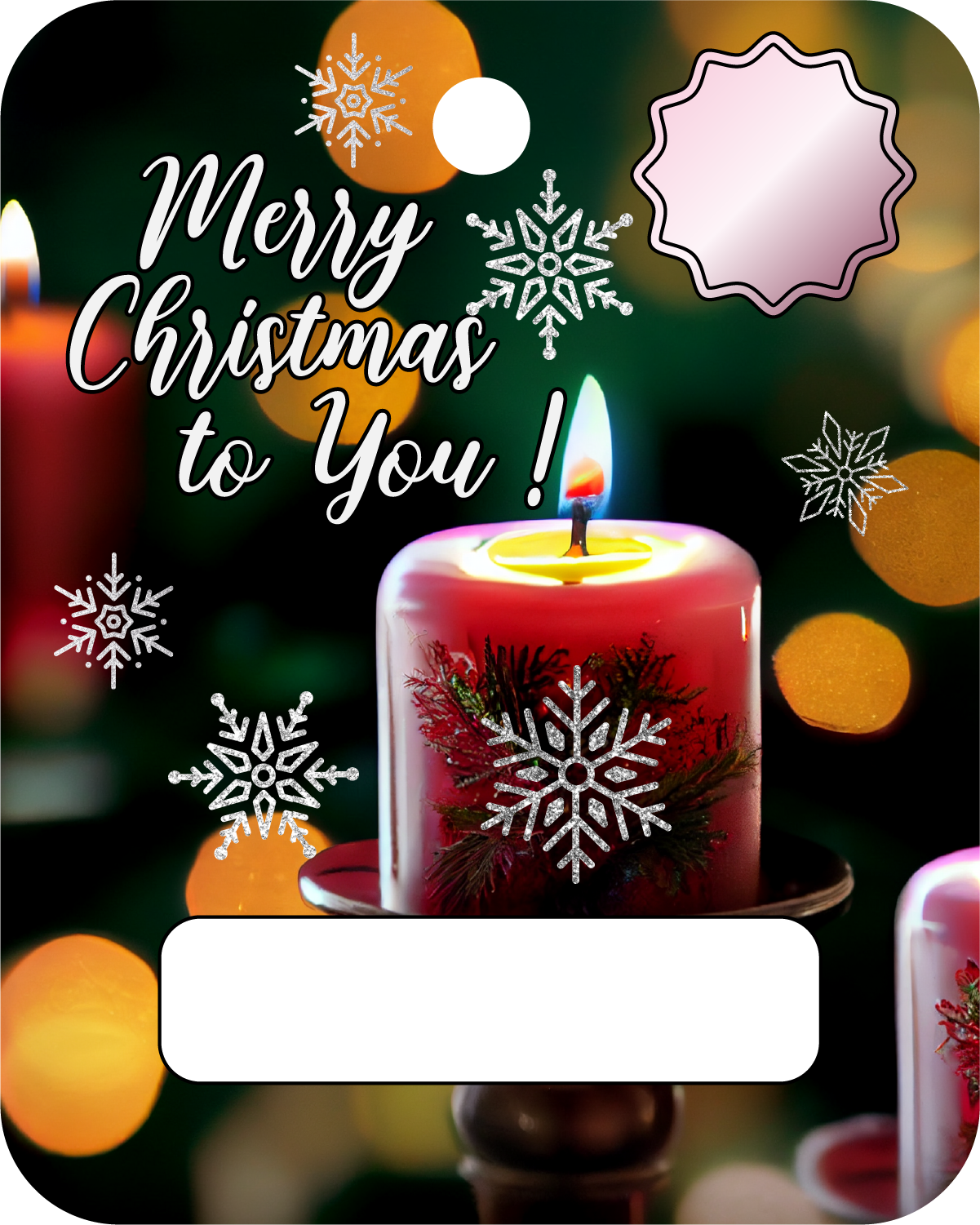 Christmas plastic pouch Money Holders