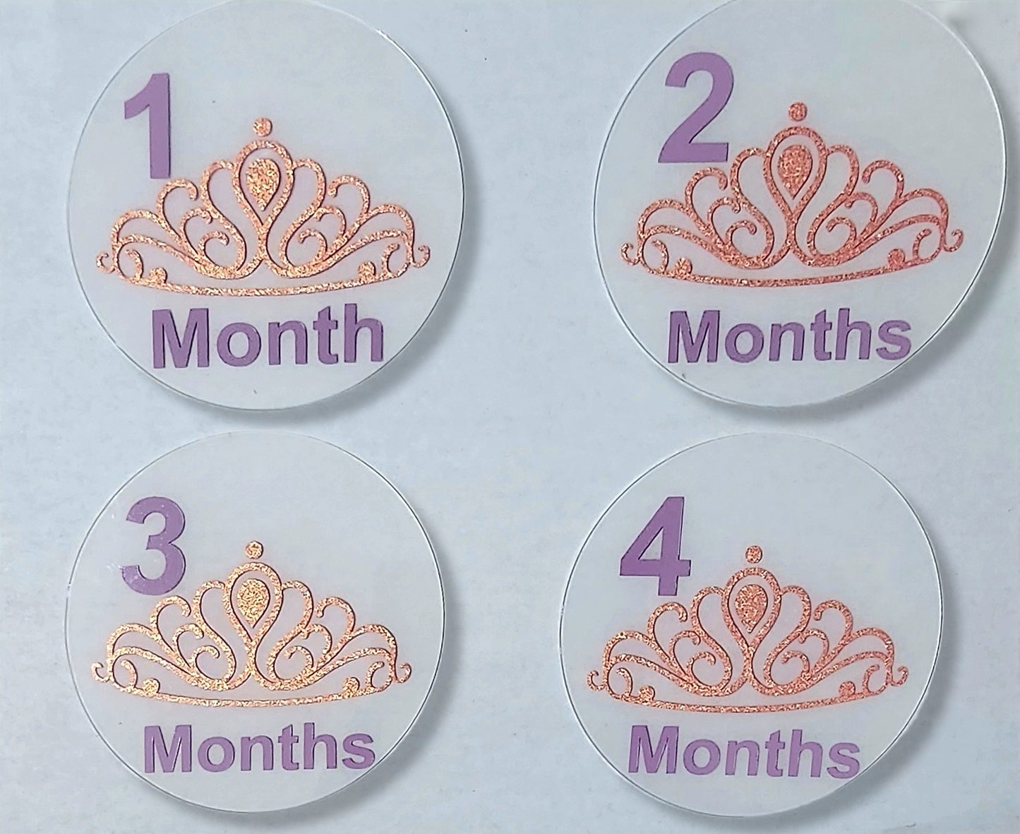 Princess Tiaras Baby Milestone