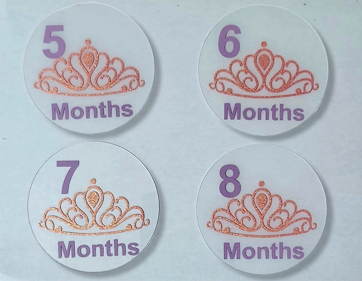 Princess Tiaras Baby Milestone