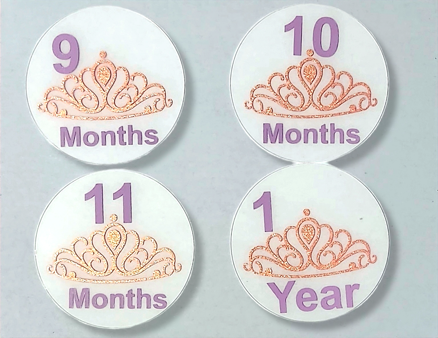 Princess Tiaras Baby Milestone